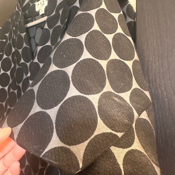 Marni x H&M Amazing Black Flocked Swing Coat - Picture 5 of 7